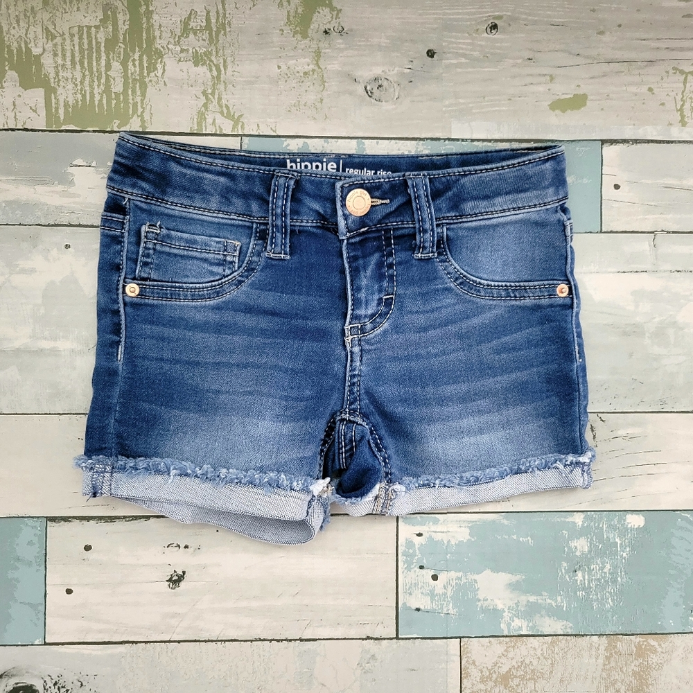 Hippie Girl Selina Knit Denim Cuff Short